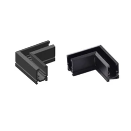 Фото #1 товара Коннектор угловой MAG-MICROCOSM-CON-L90 (BK) (Arlight, IP20 Металл, 3 года)