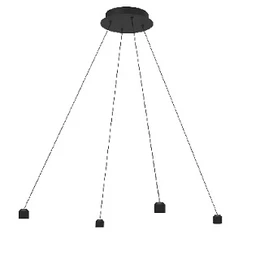 Фото #1 товара Подвес с питанием ART-APRIORI-CANOPY-HANG-4A-L5000-POWER (BK) (Arlight, IP20 Металл, 3 года)