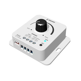 Фото #1 товара INTELLIGENT ARLIGHT Диммер SMART-PWM-101-32-DIM-SUF (12-48V, 1x8A) (IARL, IP20 Пластик, 5 лет)