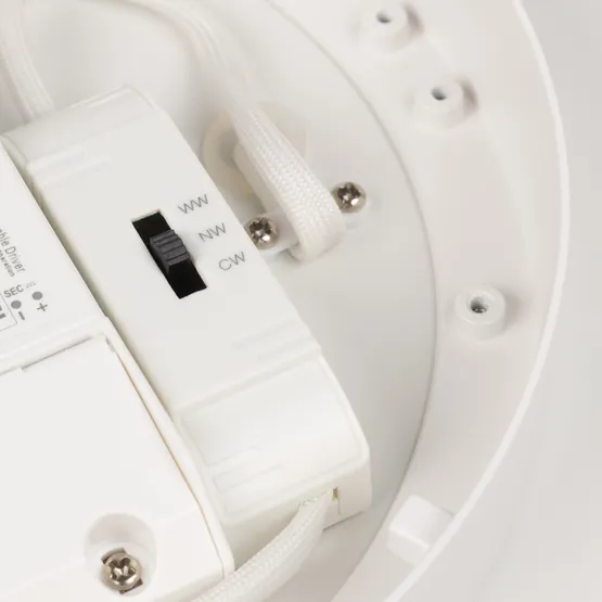 Фото #5 товара Светильник SP-ESTELY-R350-30W Warm3300-MIX (WH, 80 deg, 230V, TRIAC) (Arlight, IP20 Металл, 5 лет)