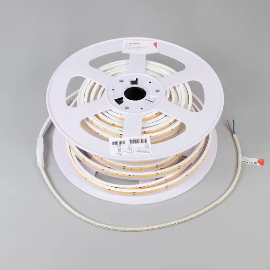 Фото #2 товара Светодиодная лента герметичная ARL-PV-X720-15mm 230V Warm3000 (14 W/m, IP65, 50m) (Arlight, -)