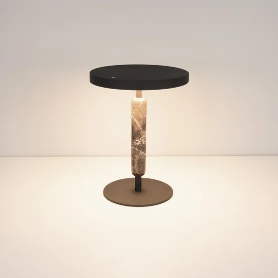 Фото #6 товара Светильник SP-ALYSS-TAB-R22.5x30-5W Warm3200-MIX (CF-BK, 110 deg, 230V) (Arlight, IP20, Мрамор, 5 лет)