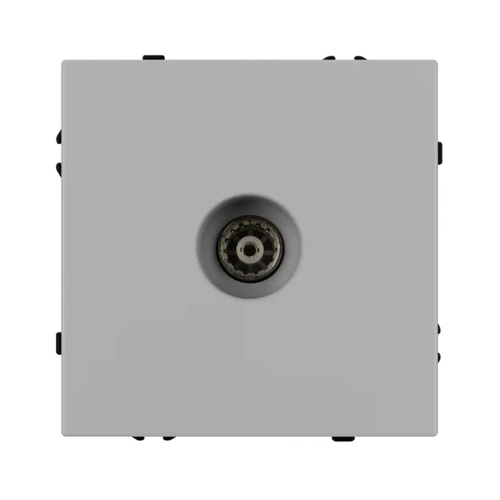 Фото #4 товара Механизм телевизионной розетки SCT-NOBE-MTV1-SFPL-IS (Arlight, Никель)