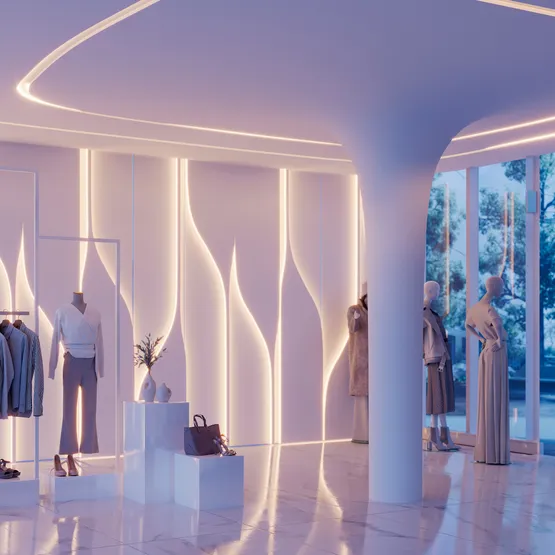 Фото #4 товара Светодиодная лента COB-X576-10mm 24V White6000 (15 W/m, IP20, 5m) (Arlight, высок.эфф.150 лм/Вт)