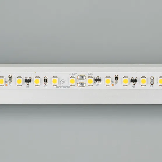 Фото #3 товара Светодиодная лента RT-10000 24V White5500 2x (3528, 120 LED/m, 10m) (Arlight, 9.6 Вт/м, IP20)