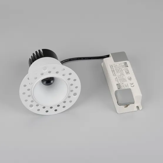 Фото #4 товара Светильник MS-INVISIO-TRIMLESS-R55-15W Day4000 (WH-WH, 36 deg, 230V) (Arlight, IP54 Металл, 5 лет)