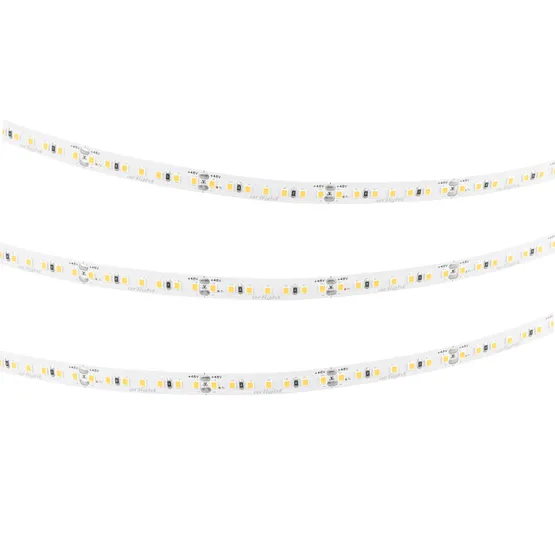 Фото #3 товара Светодиодная лента UL-A140-10mm 48V Warm3000 (12 W/m, IP20, 20m) (Arlight, CRI>90)