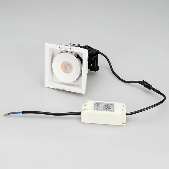 Фото #7 товара Светильник CL-SIMPLE-S80x80-9W Warm3000 (WH, 45 deg) (Arlight, IP20 Металл, 3 года)