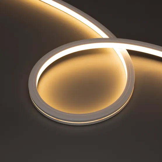 Фото #7 товара Светодиодная лента герметичная MOONLIGHT-PRO-TOP-X336-16x16mm 24V RGBW-Warm (12 W/m, IP67, 10m, wire x2) (Arlight, Вывод боковой, 5 лет)