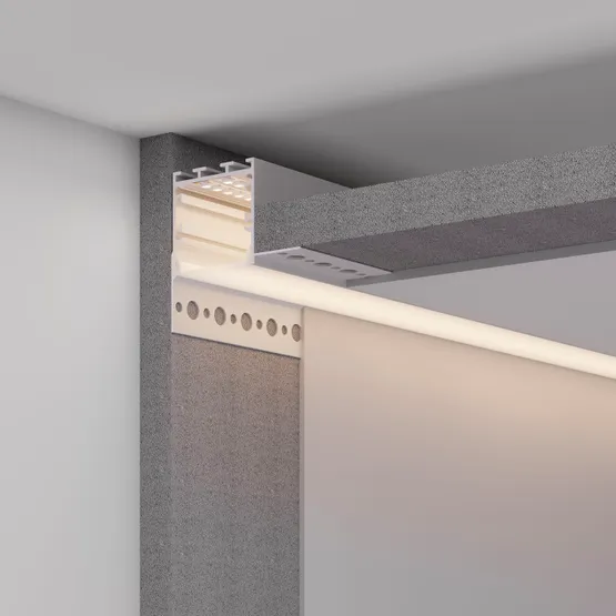 Фото #4 товара Профиль LINIA32-FANTOM-EDGE-2000 ANOD (Arlight, Алюминий)