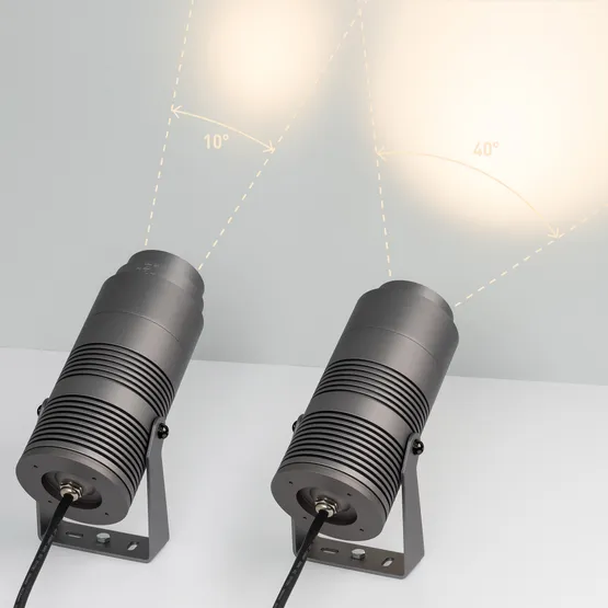 Фото #3 товара Светильник ALT-RAY-ZOOM-R89-25W Warm3000 (DG, 10-40 deg, 230V) (Arlight, IP67 Металл, 3 года)