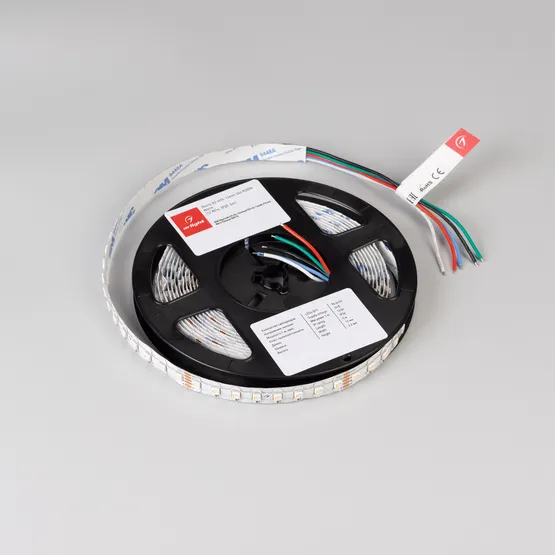 Фото #2 товара Светодиодная лента RZ-H96-12mm 24V RGBW-Warm (12 W/m, IP20, 5m) (Arlight, CRI>90)
