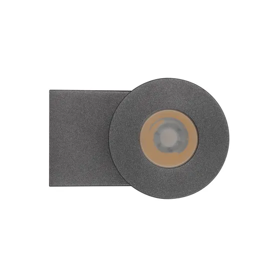 Фото #4 товара Светильник LGD-RAY-WALL-R65-12W Warm3000 (GR, 6 deg, 230V) (Arlight, IP65 Металл, 3 года)