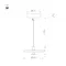 Минифото #2 товара Светильник SP-KOTARO-R350-12W Warm2700 (BG-BG, 36 deg, 230V, TRIAC) (Arlight, IP20)