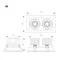 Минифото #2 товара Светильник MS-VORTEX-BUILT-S170x90-2x12W Warm3000 (WH-WH, 20 deg, 230V) (Arlight, IP20 Металл, 5 лет)
