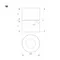 Минифото #2 товара Светильник SP-POINT-SURFACE-R85-12W Warm3200-MIX (BK, 15 deg, 230V) (Arlight, IP20 Металл, 5 лет)