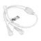 Минифото #1 товара Коннектор питания ARD-CLASSIC-SYNC-RGB White (230V, 2 ports) (Ardecoled, Закрытый)