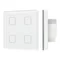 Минифото #1 товара INTELLIGENT ARLIGHT Сенсорная панель DALI-301-11-IN White (BUS/24V, Backlight) (IARL, IP20 Пластик, 5 лет)