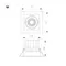 Минифото #2 товара Светильник MS-VORTEX-BUILT-S117x117-20W Warm3000 (WH-WH, 40 deg, 230V) (Arlight, IP20 Металл, 5 лет)