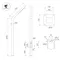 Минифото #2 товара Опора-светильник OXOR-STER-G45-1000x100x100-L4000-52W Warm3000 (BK, 230V) IP65 (Arlight, -)