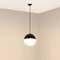 Минифото #2 товара Cветильник SP-EMISFERO-HANG-BUILT-R150-11W Warm3000 (BK, 170 deg, 230V) (Arlight, IP20 Металл, 3 года)